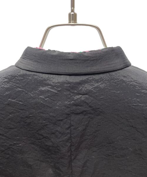 FUMIKA UCHIDA（フミカウチダ）FUMIKA UCHIDA (フミカウチダ) リバーシブル パイル チャイナ ジャケット ブラック サイズ:34の古着・服飾アイテム