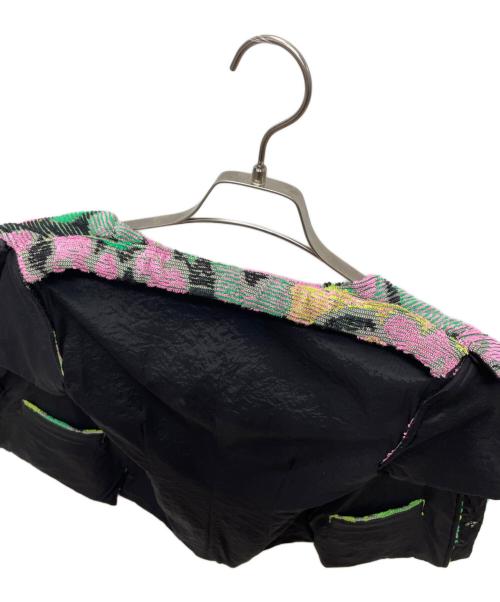 FUMIKA UCHIDA（フミカウチダ）FUMIKA UCHIDA (フミカウチダ) リバーシブル パイル チャイナ ジャケット ブラック サイズ:34の古着・服飾アイテム