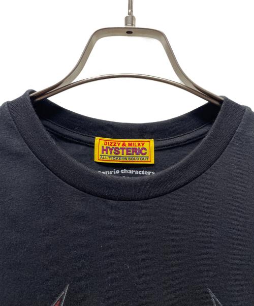 Hysteric Glamour（ヒステリックグラマー）Hysteric Glamour (ヒステリックグラマー) Sanrio (サンリオ) コラボ SANRIO CHARACTERS BAND Tシャツ ブラック サイズ:FREEの古着・服飾アイテム