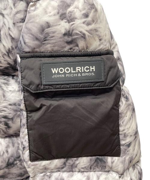 WOOLRICH（ウールリッチ）WOOLRICH (ウールリッチ) シエラシープスキンジャケット グレー×ブラック サイズ:Mの古着・服飾アイテム