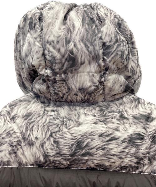 WOOLRICH（ウールリッチ）WOOLRICH (ウールリッチ) シエラシープスキンジャケット グレー×ブラック サイズ:Mの古着・服飾アイテム