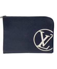 LOUIS VUITTON（ルイ ヴィトン）の古着「ポシェット ジュールGM」｜ネイビー