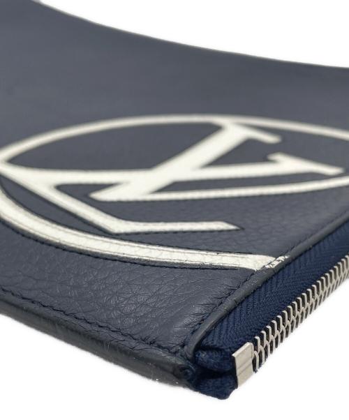 LOUIS VUITTON（ルイ ヴィトン）LOUIS VUITTON (ルイ ヴィトン) ポシェット ジュールGM ネイビーの古着・服飾アイテム