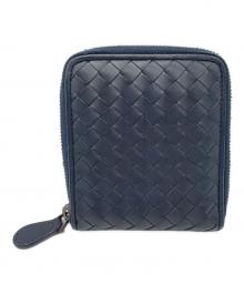 BOTTEGA VENETA（ボッテガベネタ）の古着「2つ折り財布」｜ネイビー