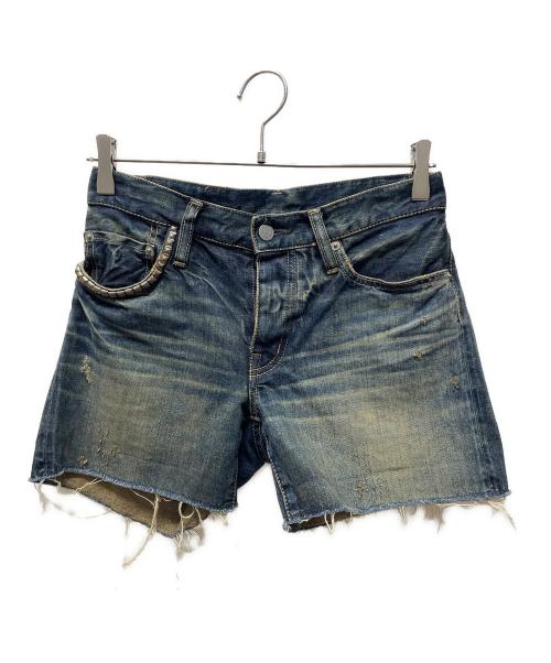 Hysteric Glamour（ヒステリックグラマー）Hysteric Glamour (ヒステリックグラマー) ショートパンツ インディゴ サイズ:XSの古着・服飾アイテム