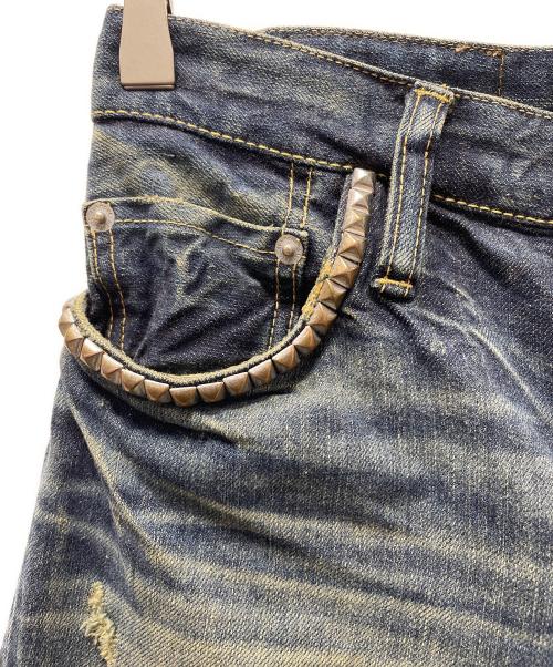 Hysteric Glamour（ヒステリックグラマー）Hysteric Glamour (ヒステリックグラマー) ショートパンツ インディゴ サイズ:XSの古着・服飾アイテム