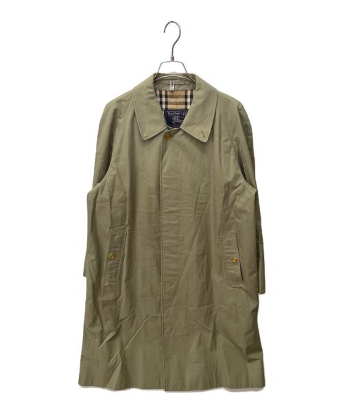 Burberry's（バーバリー）Burberry's (バーバリー) ステンカラーコート グリーン サイズ:不明の古着・服飾アイテム