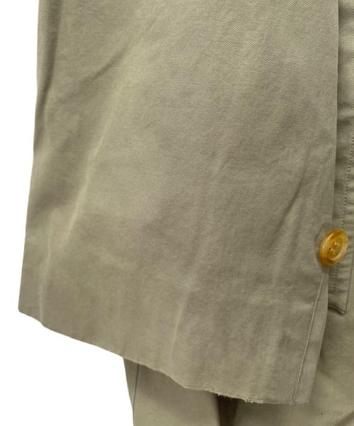 Burberry's（バーバリー）Burberry's (バーバリー) ステンカラーコート グリーン サイズ:不明の古着・服飾アイテム