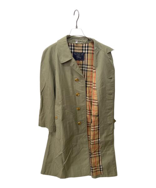 Burberry's（バーバリー）Burberry's (バーバリー) ステンカラーコート グリーン サイズ:不明の古着・服飾アイテム
