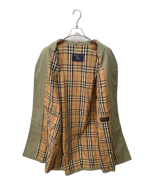 Burberry's（バーバリー）Burberry's (バーバリー) ステンカラーコート グリーン サイズ:不明の古着・服飾アイテム