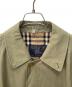中古・古着 Burberry's (バーバリー) ステンカラーコート グリーン サイズ:不明：10000円