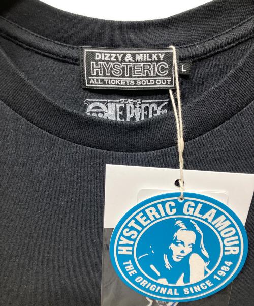 Hysteric Glamour（ヒステリックグラマー）Hysteric Glamour (ヒステリックグラマー) ONE PIECE (ワンピース) Boa.Hancock Explorer T-Shirt ブラック サイズ:L 未使用品の古着・服飾アイテム