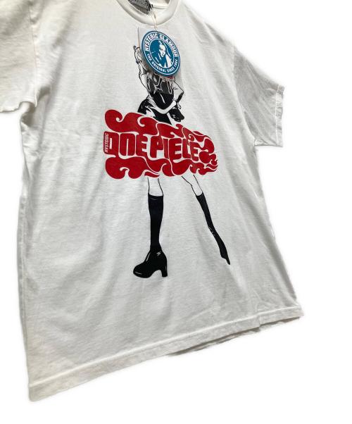 Hysteric Glamour（ヒステリックグラマー）Hysteric Glamour (ヒステリックグラマー) ONE PIECE (ワンピース) Nami T-Shirt ホワイト サイズ:L 未使用品の古着・服飾アイテム