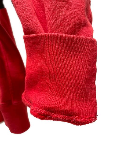 Champion REVERSE WEAVE（チャンピオン リバース ウィーブ）Champion REVERSE WEAVE (チャンピオン リバース ウィーブ) LAND'S END (ランズエンド) プルオーバーパーカー レッド サイズ:不明の古着・服飾アイテム