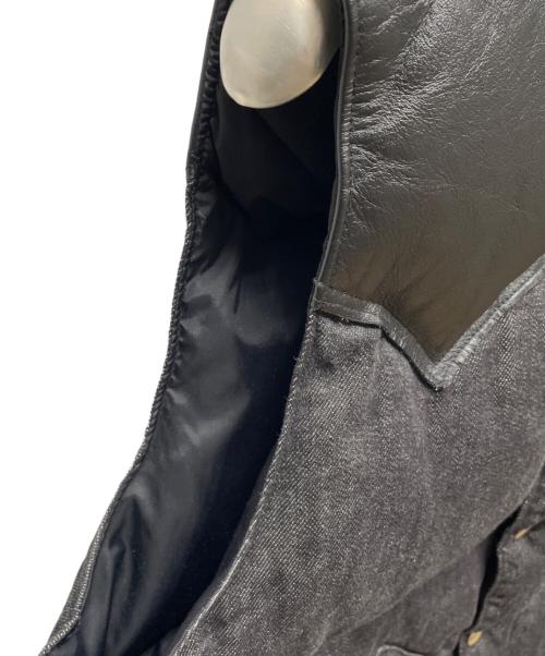 RockyMountainFeatherBed（ロッキーマウンテンフェザーベッド）RockyMountainFeatherBed (ロッキーマウンテンフェザーベッド) 切替ダウンベスト ブラック サイズ:38の古着・服飾アイテム