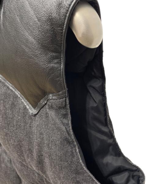 RockyMountainFeatherBed（ロッキーマウンテンフェザーベッド）RockyMountainFeatherBed (ロッキーマウンテンフェザーベッド) 切替ダウンベスト ブラック サイズ:38の古着・服飾アイテム