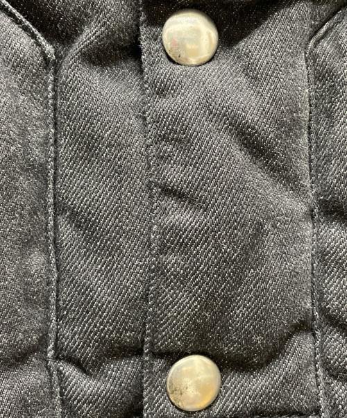 RockyMountainFeatherBed（ロッキーマウンテンフェザーベッド）RockyMountainFeatherBed (ロッキーマウンテンフェザーベッド) 切替ダウンベスト ブラック サイズ:38の古着・服飾アイテム