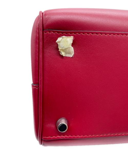 GUCCI（グッチ）GUCCI (グッチ) ズゥミ トップハンドルバッグ レッドの古着・服飾アイテム