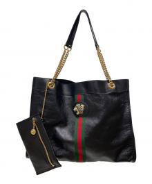 GUCCI（グッチ）の古着「ラジャオフィディア シェリーライン」｜ブラック