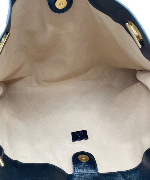 GUCCI（グッチ）GUCCI (グッチ) ラジャオフィディア シェリーライン ブラックの古着・服飾アイテム