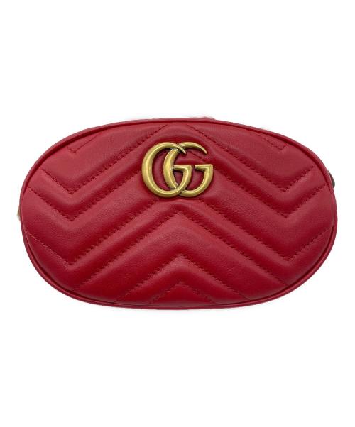 GUCCI（グッチ）GUCCI (グッチ) マーモント レッドの古着・服飾アイテム