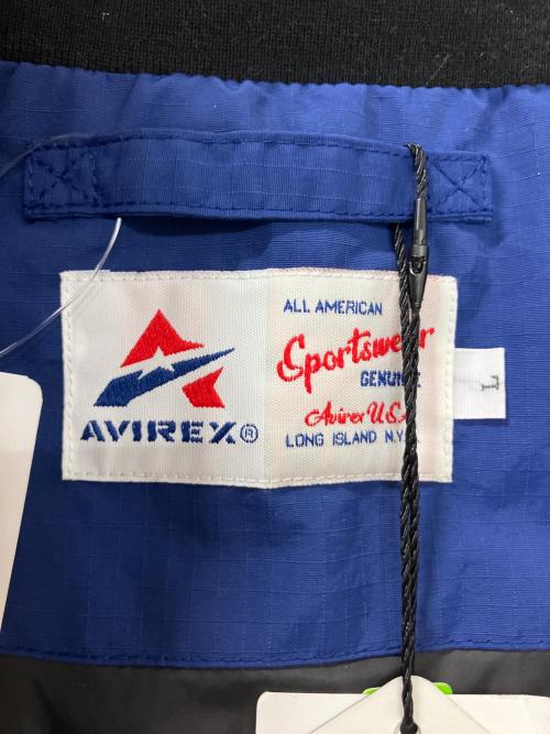AVIREX（アヴィレックス）AVIREX (アヴィレックス) 783-3952039　中綿ジャケット ブルー サイズ:Lの古着・服飾アイテム