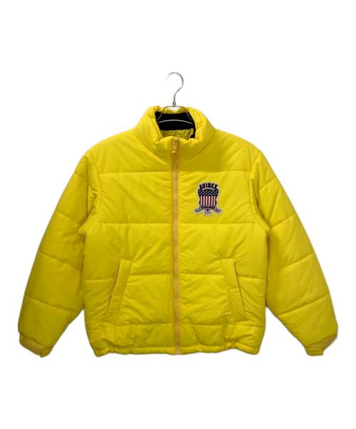 AVIREX（アヴィレックス）AVIREX (アヴィレックス) 中綿ジャケット イエロー サイズ:Lの古着・服飾アイテム
