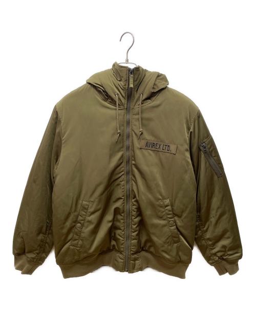 AVIREX（アヴィレックス）AVIREX (アヴィレックス) ミリタリージャケット オリーブ サイズ:XLの古着・服飾アイテム