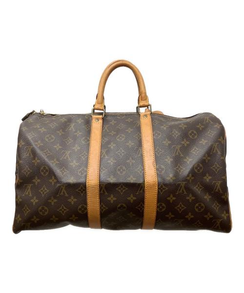 LOUIS VUITTON（ルイ ヴィトン）LOUIS VUITTON (ルイ ヴィトン) トラベルバッグ キーポル45 ブラウンの古着・服飾アイテム