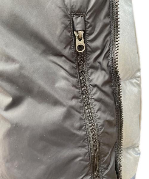 THE NORTH FACE（ザ ノース フェイス）THE NORTH FACE (ザ ノース フェイス) SUPREME (シュプリーム) Bleached Denim Print Nuptse Jacket ブルー×ネイビー サイズ:Lの古着・服飾アイテム