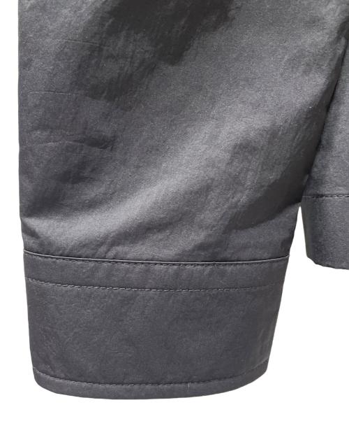 BURBERRY（バーバリー）BURBERRY (バーバリー) ナイロン ジップ オーバーシャツ ブラック サイズ:Mの古着・服飾アイテム