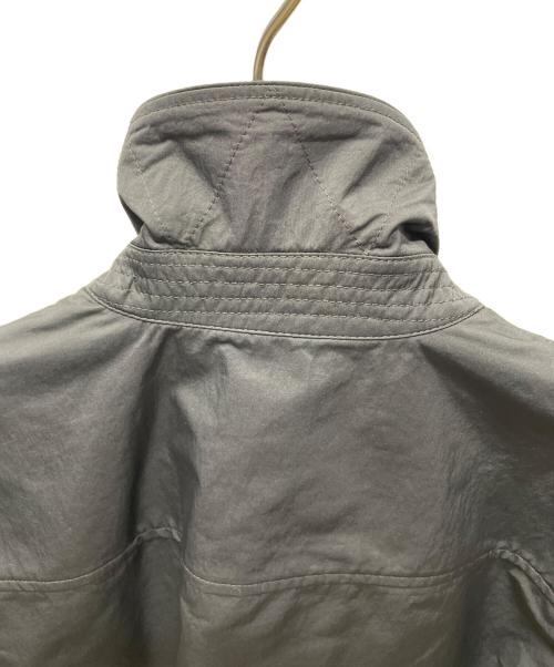 BURBERRY（バーバリー）BURBERRY (バーバリー) ナイロン ジップ オーバーシャツ ブラック サイズ:Mの古着・服飾アイテム