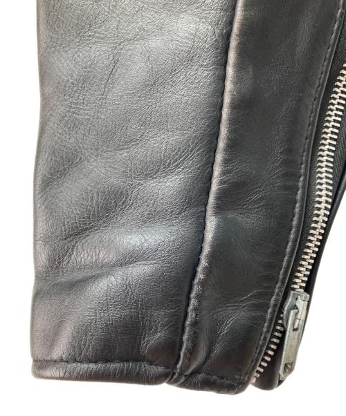Schott（ショット）Schott (ショット) シングルライダースジャケット ブラック サイズ:42の古着・服飾アイテム