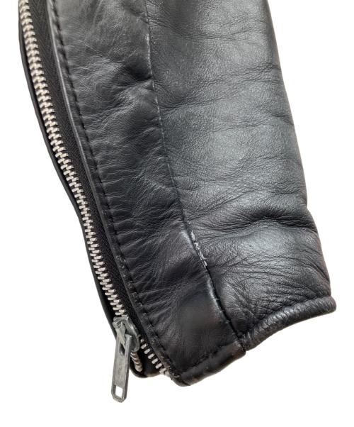 Schott（ショット）Schott (ショット) シングルライダースジャケット ブラック サイズ:42の古着・服飾アイテム