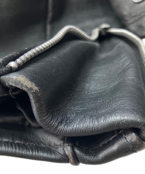 Schott（ショット）Schott (ショット) シングルライダースジャケット ブラック サイズ:42の古着・服飾アイテム