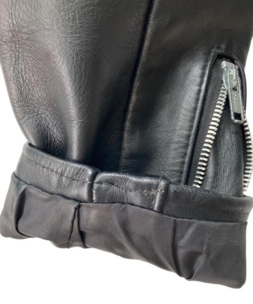 Schott（ショット）Schott (ショット) シングルライダースジャケット ブラック サイズ:42の古着・服飾アイテム