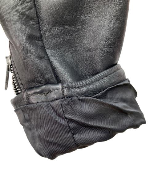 Schott（ショット）Schott (ショット) シングルライダースジャケット ブラック サイズ:42の古着・服飾アイテム