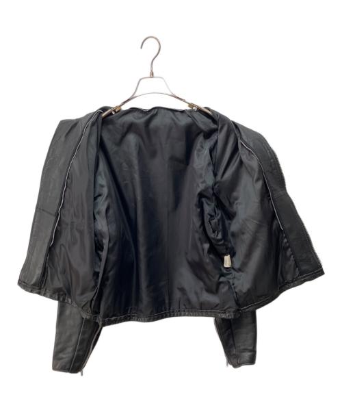 Schott（ショット）Schott (ショット) シングルライダースジャケット ブラック サイズ:42の古着・服飾アイテム