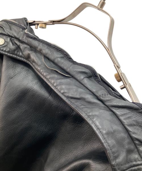 Schott（ショット）Schott (ショット) シングルライダースジャケット ブラック サイズ:42の古着・服飾アイテム
