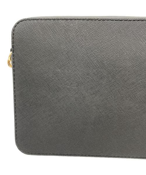 MICHAEL KORS（マイケル・コース）MICHAEL KORS (マイケル・コース) レザーショルダーバッグ ブラックの古着・服飾アイテム