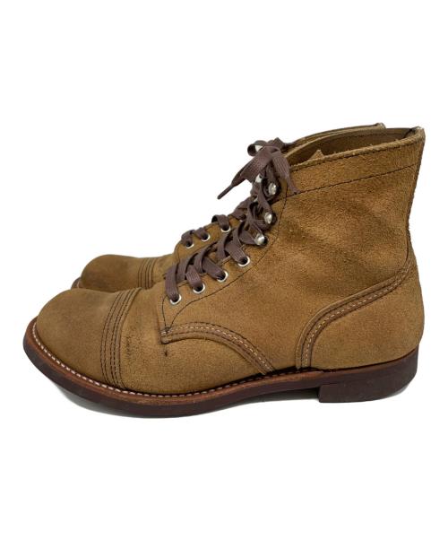 RED WING（レッドウィング）RED WING (レッドウィング) IRON RANGER ブラウン サイズ:27cmの古着・服飾アイテム