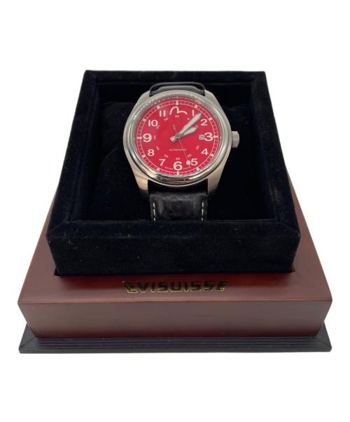 EVISU（エヴィス）EVISU (エヴィス) 自動巻腕時計 レッドの古着・服飾アイテム