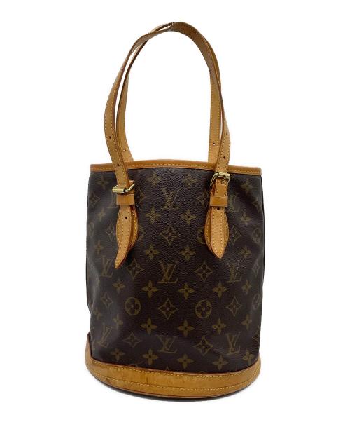 LOUIS VUITTON（ルイ ヴィトン）LOUIS VUITTON (ルイ ヴィトン) ショルダーバッグ バケットPM ブラウンの古着・服飾アイテム