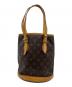 LOUIS VUITTON (ルイ ヴィトン) ショルダーバッグ バケットPM ブラウン：40000円