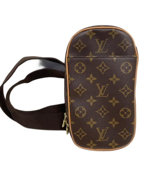 LOUIS VUITTON（ルイ ヴィトン）LOUIS VUITTON (ルイ ヴィトン) ポシェットガンジュ　M51870 ブラウンの古着・服飾アイテム