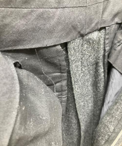 COMME des GARCONS（コムデギャルソン）COMME des GARCONS (コムデギャルソン) 19AW ウールフラノ2タックサルエルパンツ グレー サイズ:Mの古着・服飾アイテム