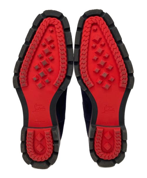 Christian Louboutin（クリスチャン・ルブタン）Christian Louboutin (クリスチャン・ルブタン) MELON SPIKES ネイビー サイズ:40.5の古着・服飾アイテム