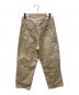 JOHNBULL (ジョンブル) オックスオーバーダイダブルニーパンツ ベージュ サイズ:76cm (W30) 未使用品：15000円