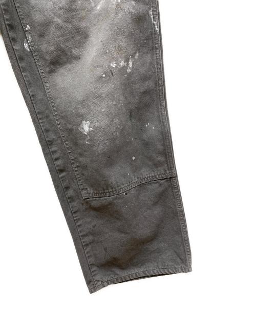 JOHNBULL（ジョンブル）JOHNBULL (ジョンブル) オックスオーバーダイダブルニーパンツ ブラック サイズ:76cm (W30) 未使用品の古着・服飾アイテム