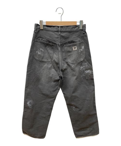 JOHNBULL（ジョンブル）JOHNBULL (ジョンブル) オックスオーバーダイダブルニーパンツ ブラック サイズ:76cm (W30) 未使用品の古着・服飾アイテム